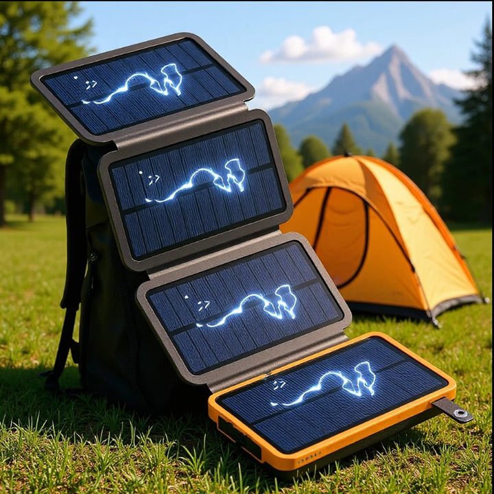 Solar Lader med Sammenleggbart Design Fra Skanto