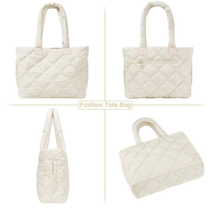 Quiltet Shopper-veske Skanto