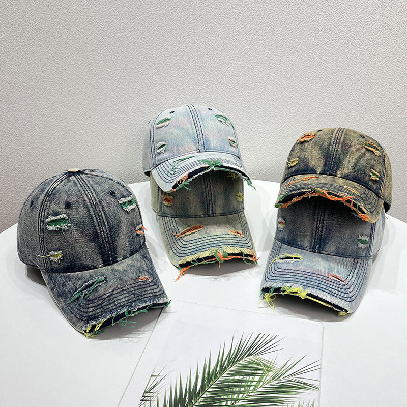 Dame Distretert Denim Baseball Caps Skanto 1784084142