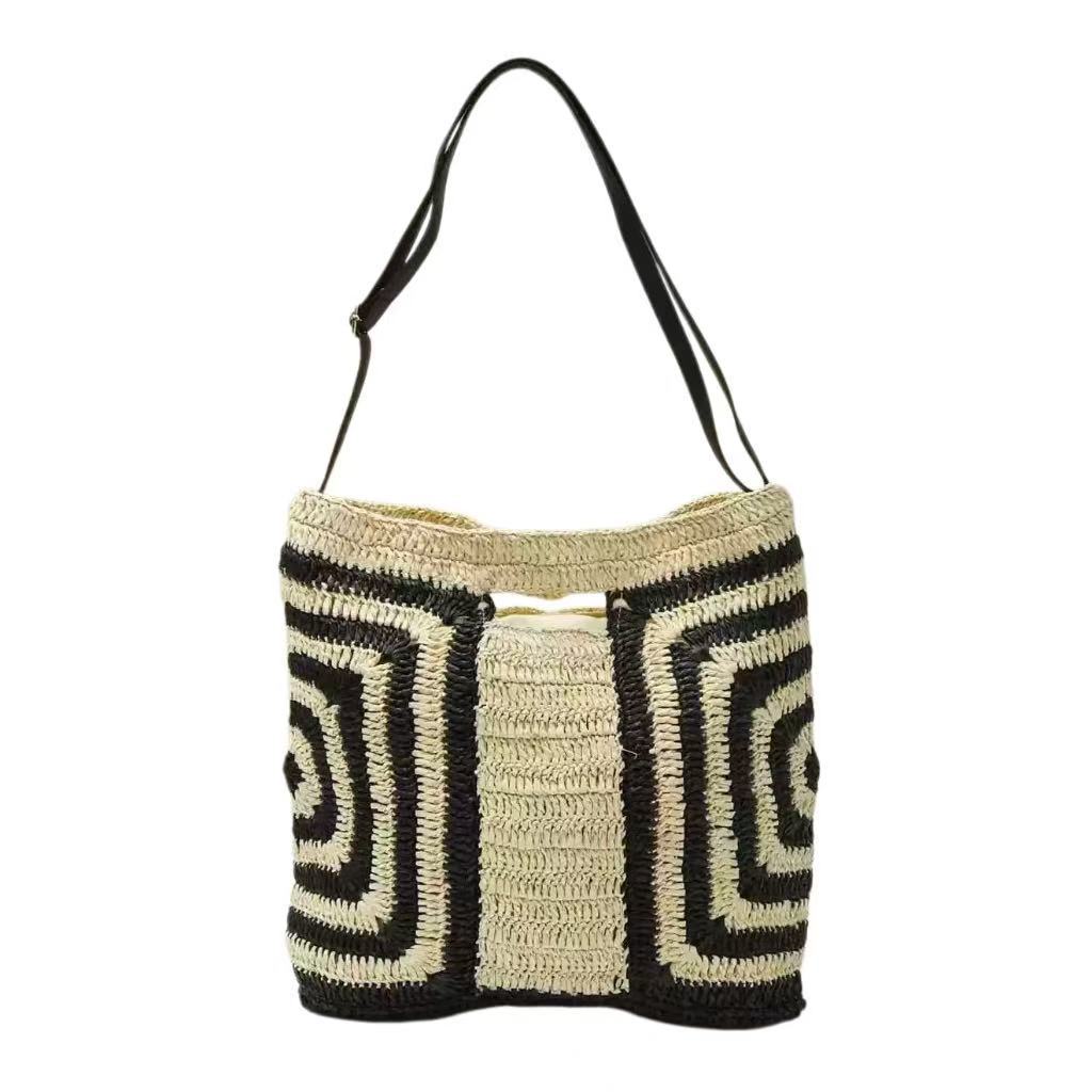Håndveske med Moderne Geometrisk Design Skanto