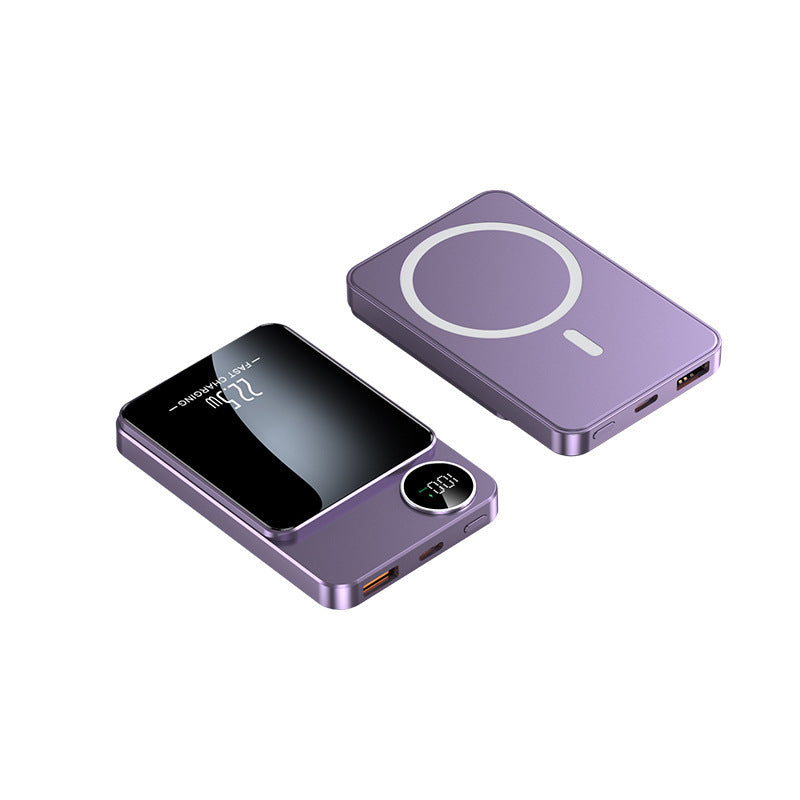 Magnetholder Powerbank med digital skjerm Skanto