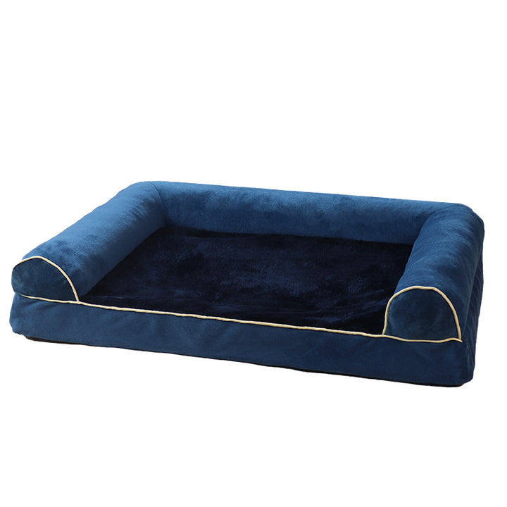 Plush ortopedisk hundeseng