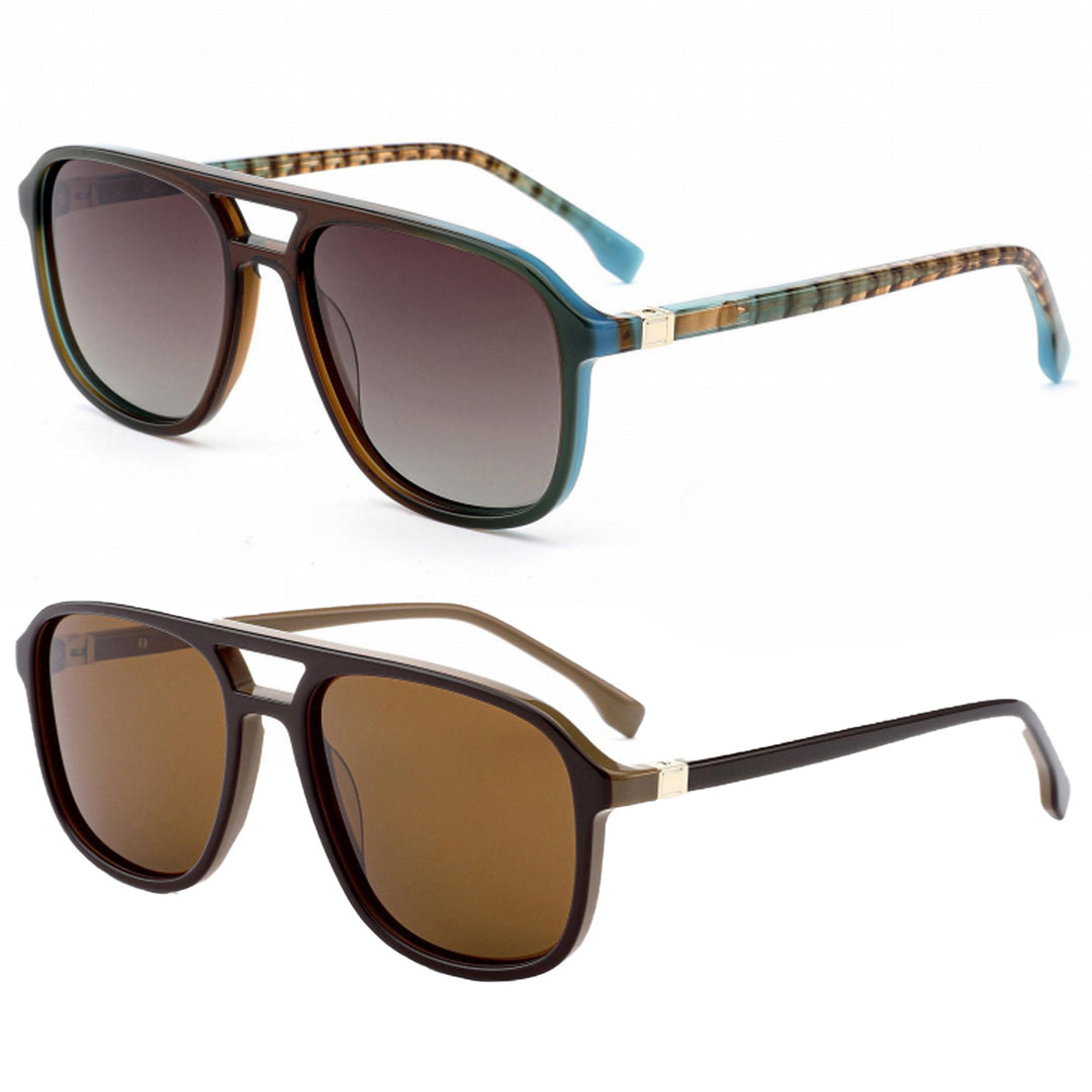 Dame solbrille i moderne, markante design med UV-beskyttelse Skanto