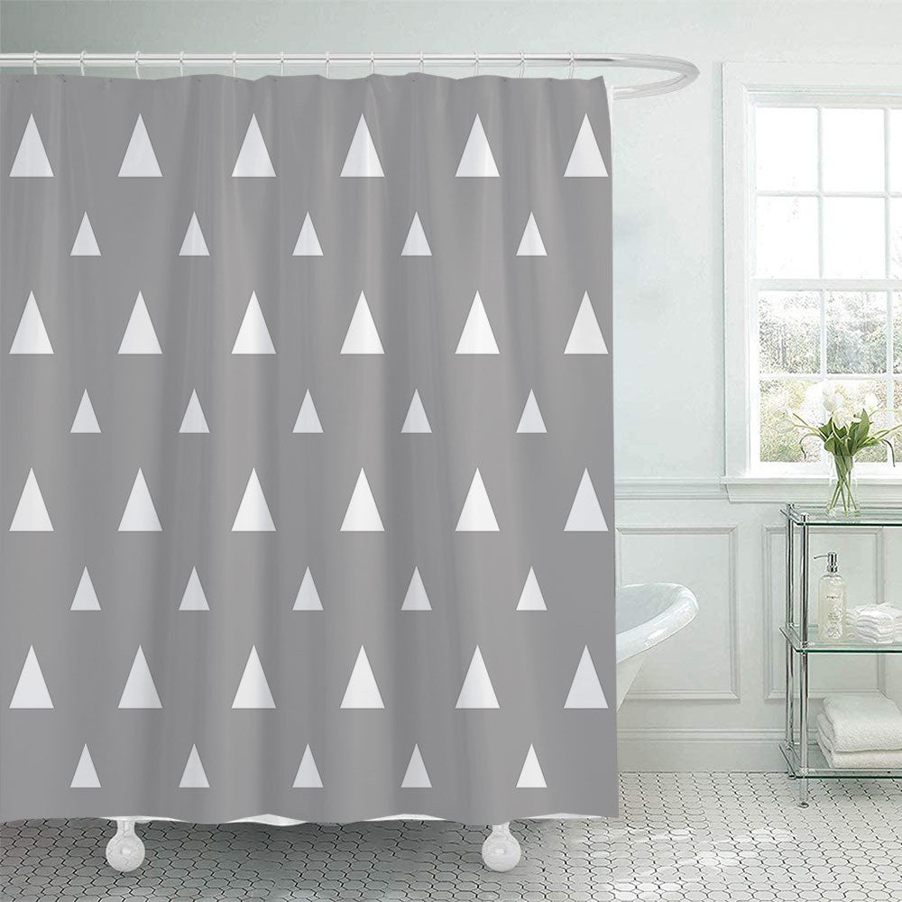 Moderne Geometrisk Dusjforheng Skanto