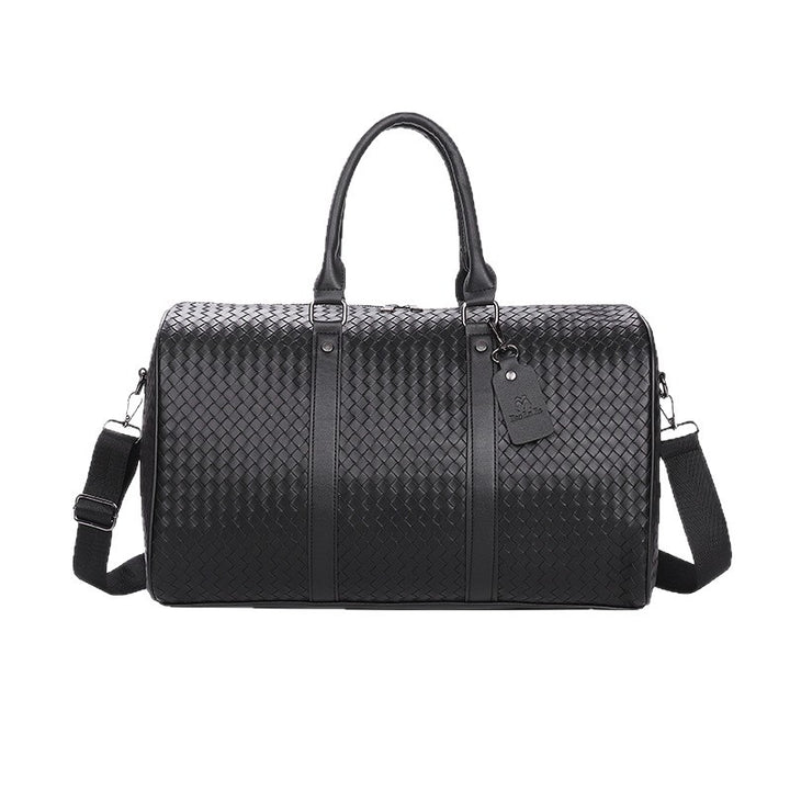 Stilfull og Romslig Reisetaske I Elegant Flettedesign Skanto