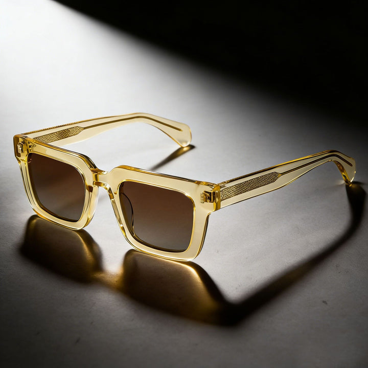 Dame moderne solbriller med robust design og polariserte glass Skanto