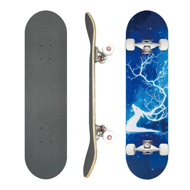 Grafisk Kunstnerisk Skateboard Skanto