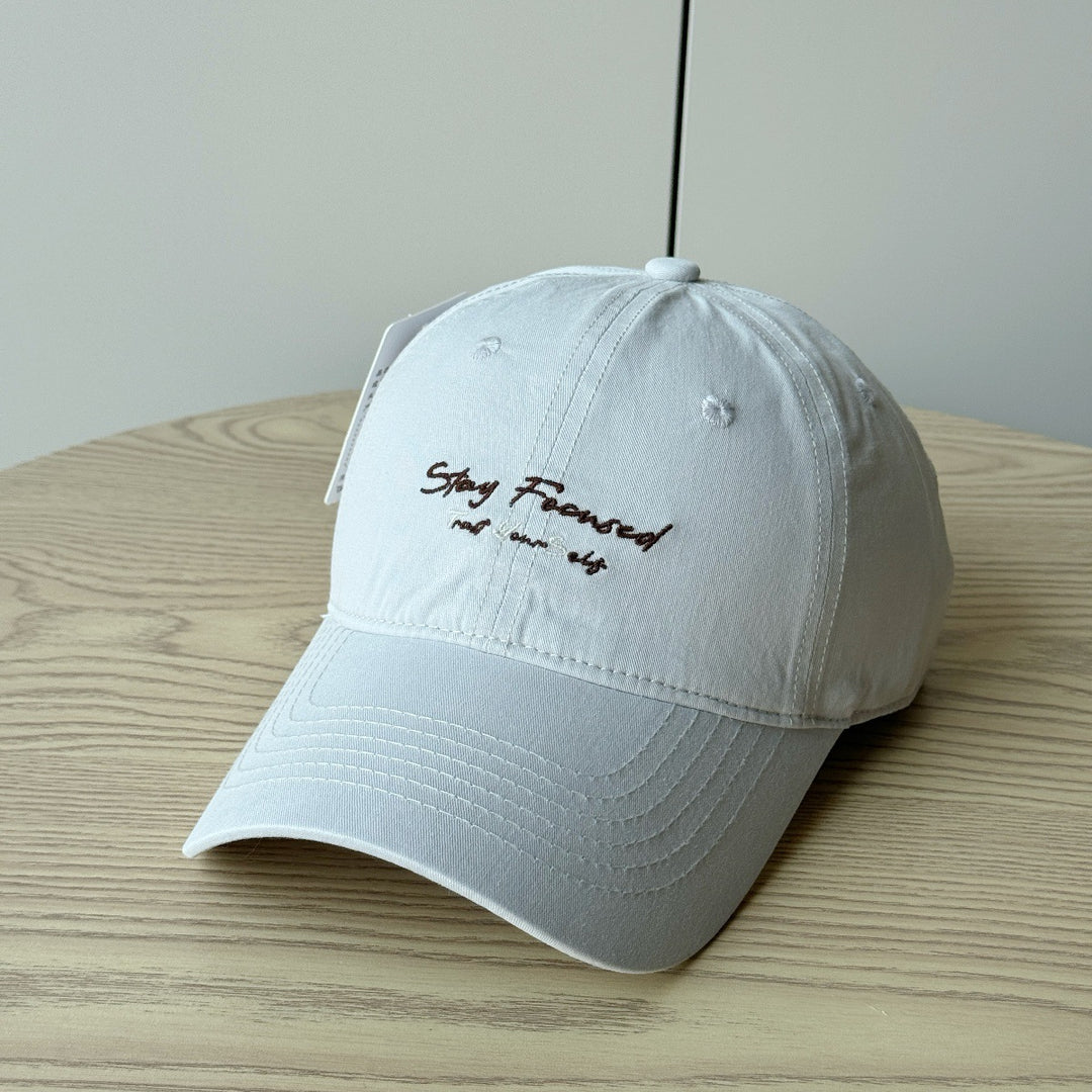 Herre Casual Bomull Brodert Caps Skanto