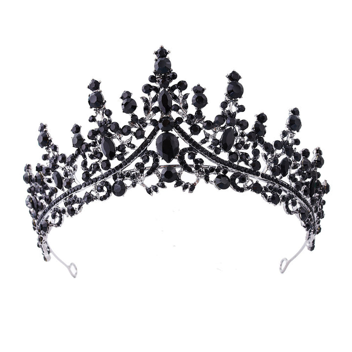 Dame Strass Tiara med glitrende edelstener Skanto