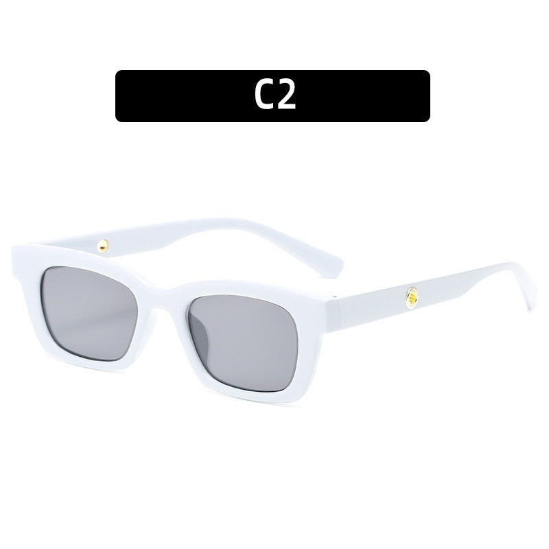 Dame moteriktig og robust rektangulær solbrille Skanto