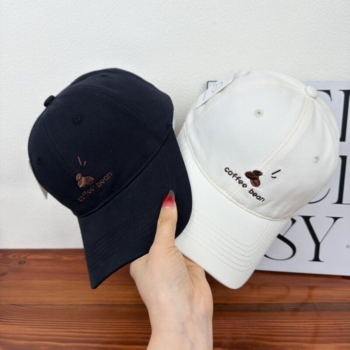 Kvinne Brodert Kaffe Bønne Baseball Cap Skanto