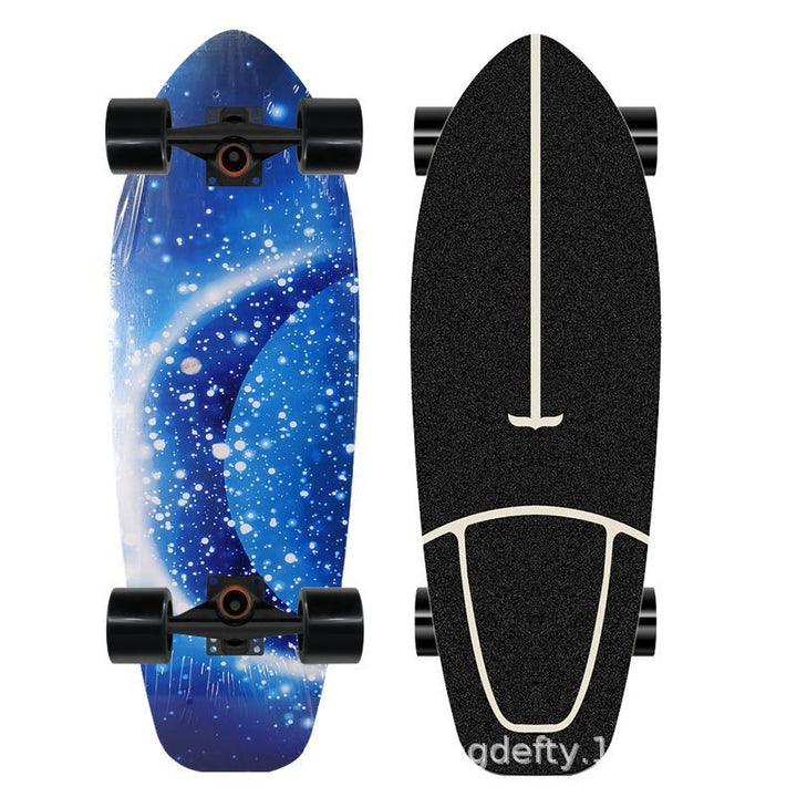 Kunstnerisk Løve Design Skateboard Skanto