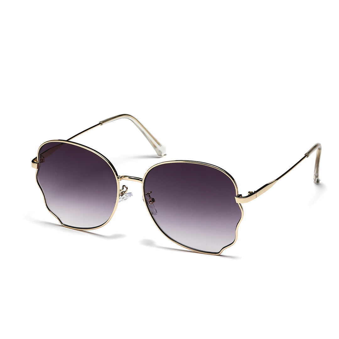 Dame elegant oversized solbriller med beskyttende ramme Skanto