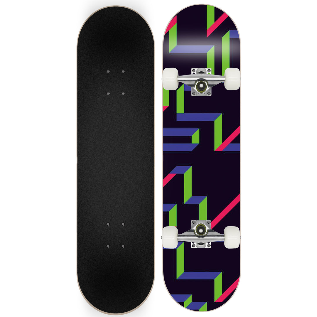 Skateboard med Galaxy Design Skanto