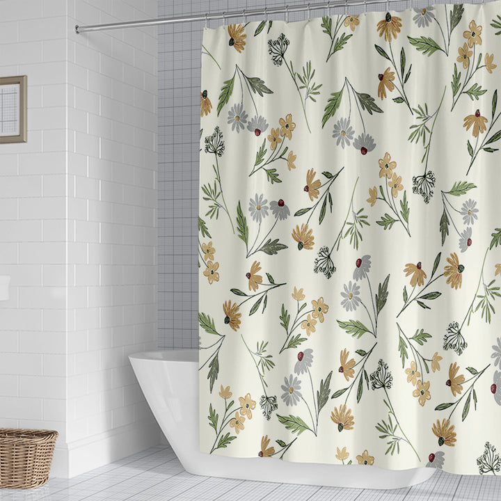 Blomstermønstret dusjforheng Skanto 1784860161