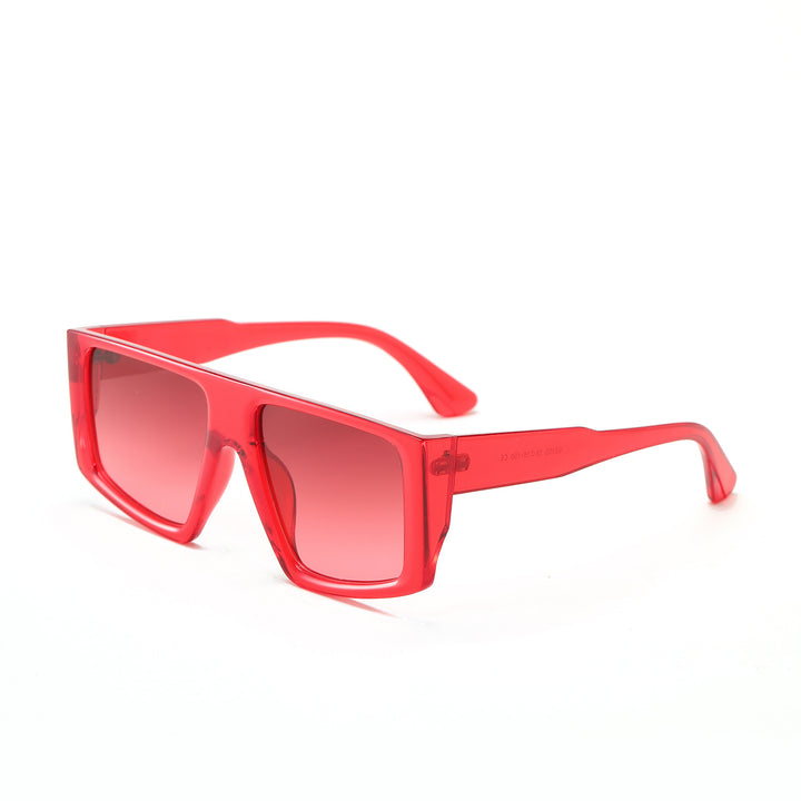 Dame oversized geometrisk solbrille Skanto