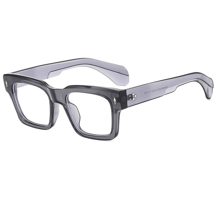 Dame moderiktig solbrille med innovativ ramme Skanto