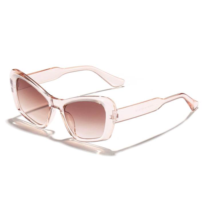 Dame designer solbrille i den gjenkjennelige retro-stilen Skanto