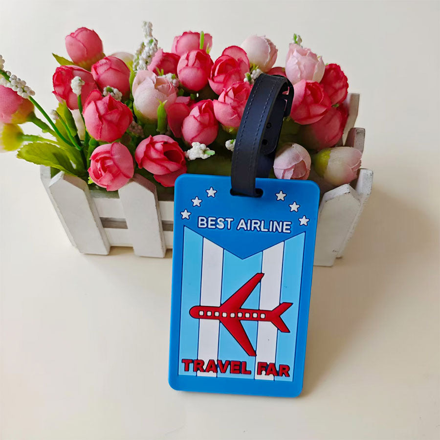 Unisex Silicone Travel Luggage Tag Skanto