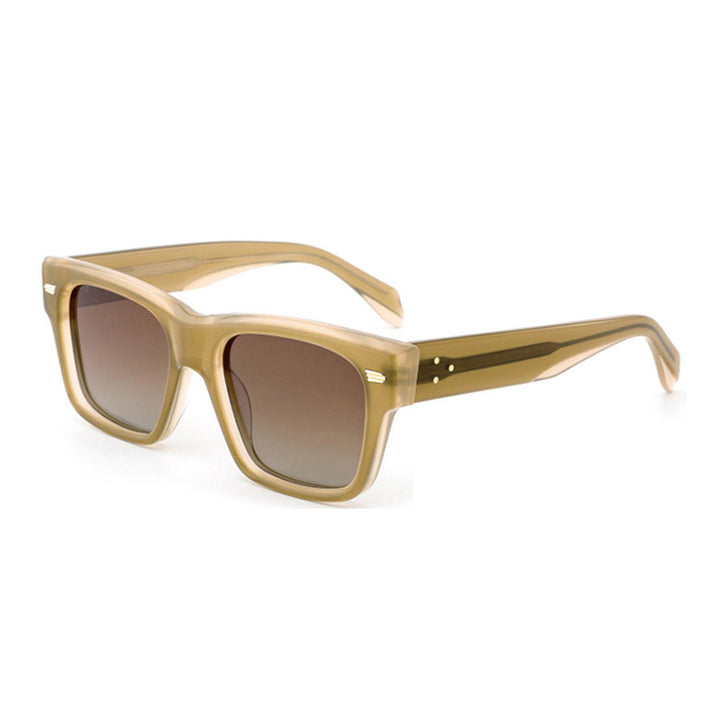 Damedesigner solbrille i stilig skilpadde-design Skanto