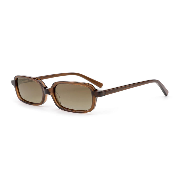 Dame moteriktig solbrille i samtidsrektangel design Skanto
