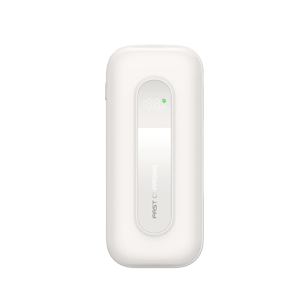 Powerbank med digitalt ladestatusmonitor og hurtiglading Skanto