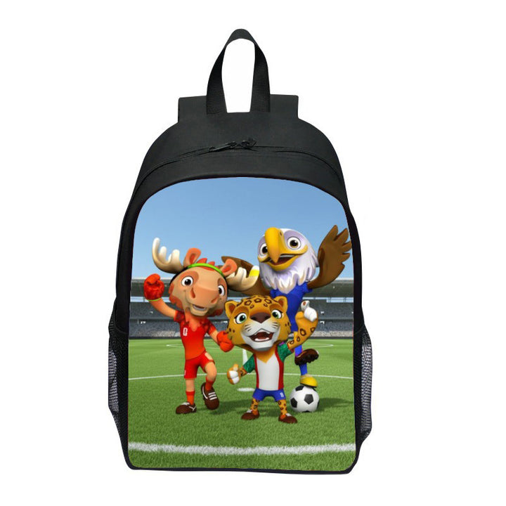 Sporty ryggsekk med Wm-trofé design Skanto