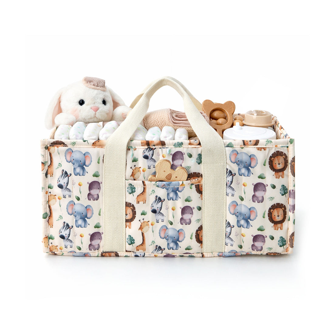Praktisk oppbevaringspose for babyartikler Skanto