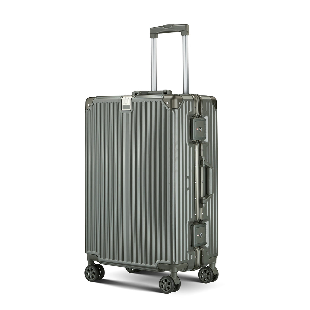 Unisex Robust Multi-Funksjonell Hardt skall Bagasje Skanto