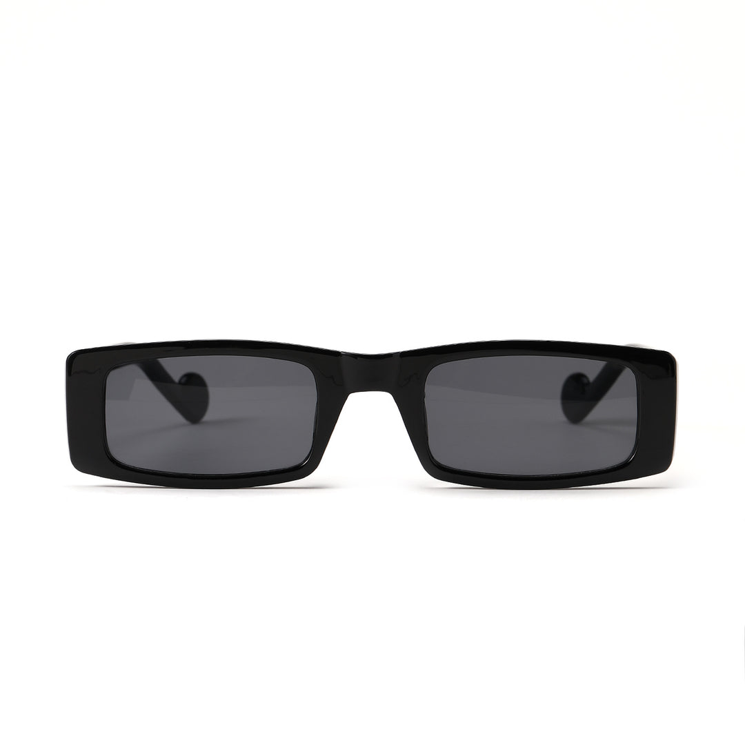 Damer moteriktig rektangulær solbrille i innovativ design Skanto