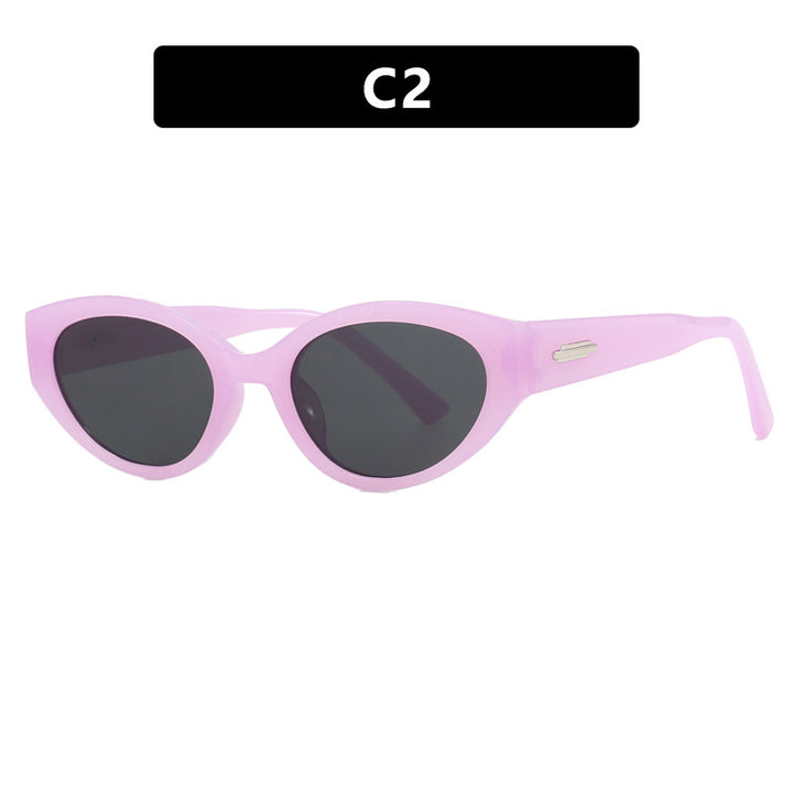 Damer Cat-Eye solbrille i elegant retro-design Skanto