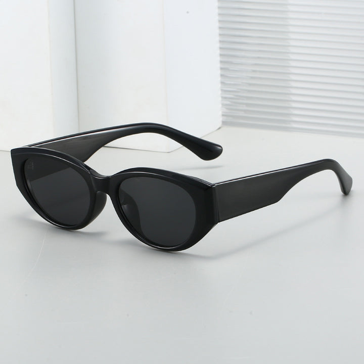 Dame Cat-Eye Solbriller i Fashion-Stil Skanto