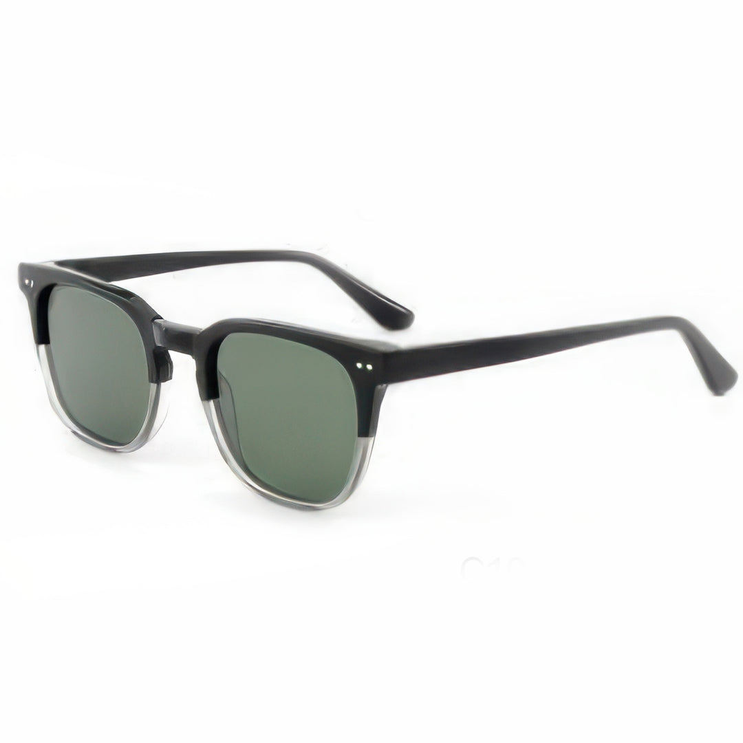 Dame solbrille i moderne, elegante design med høykvalitets plastikkinnramme Skanto