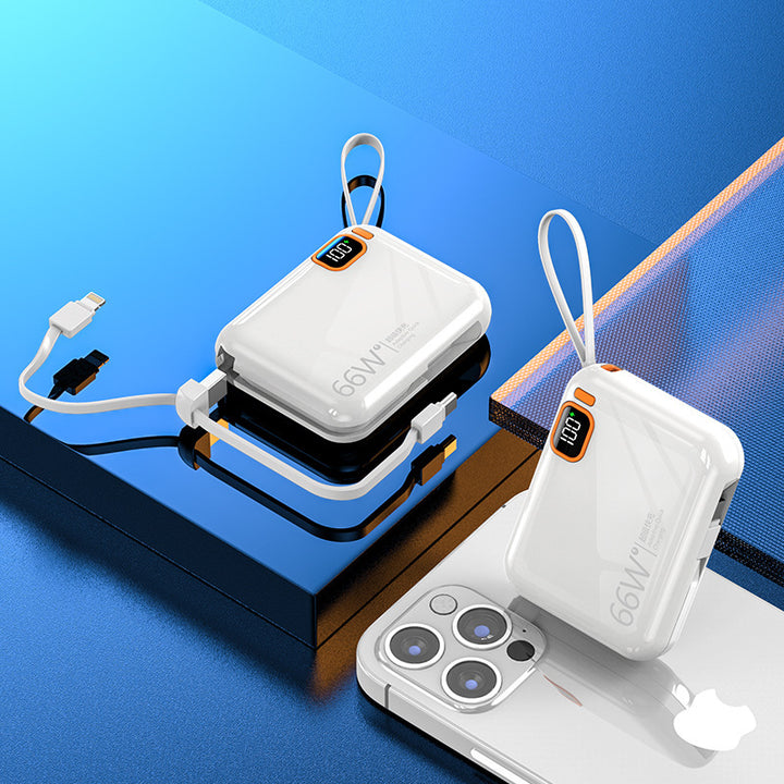 Høyytelses powerbank med hurtigladingsfunksjon Skanto