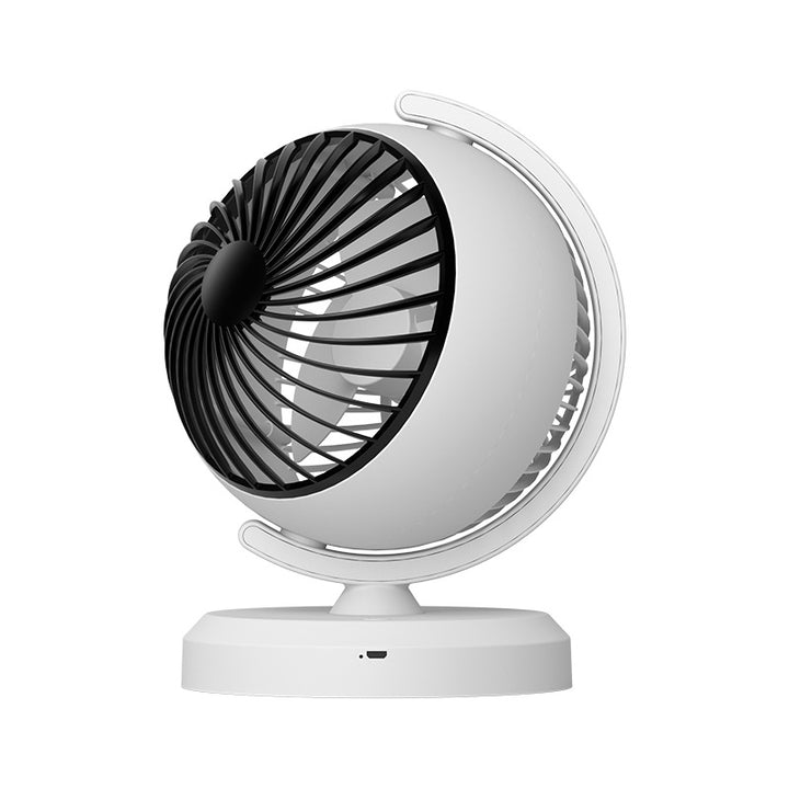 Justerbar bærbar skrivebordsventilator Skanto