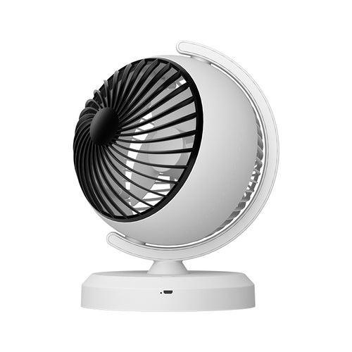 Justerbar bærbar skrivebordsventilator Skanto