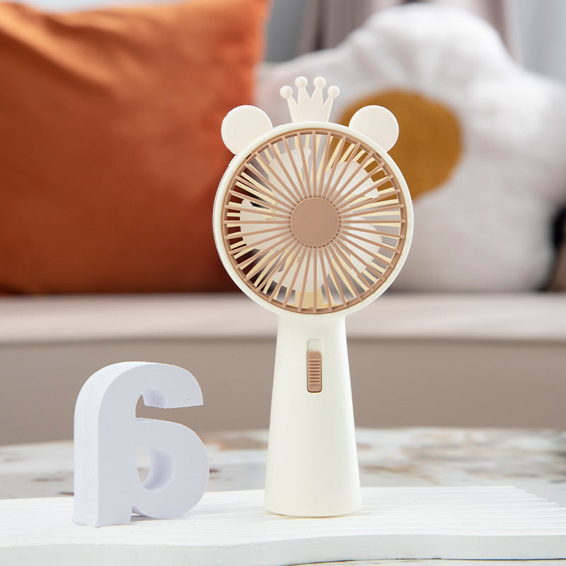 Dame bærbar mini-vifte med søtt design Skanto