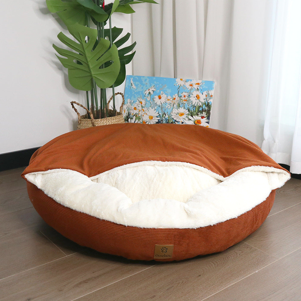 Plush Comfort-Forbedret hunde Rede