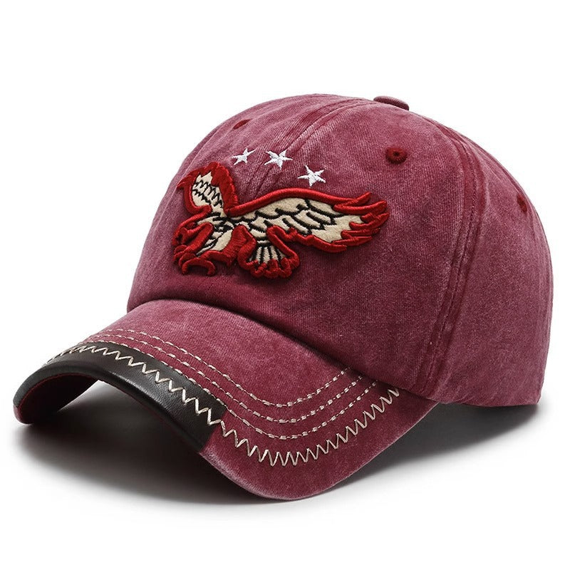 Herre Slitt Brodert Baseballcaps Skanto
