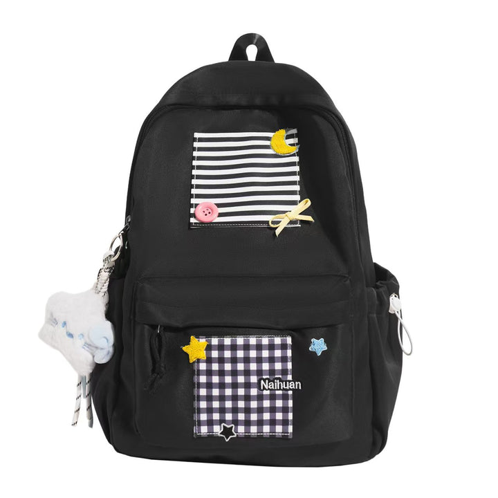 Dekorativ Multi-Compartment Ryggsekk Skanto