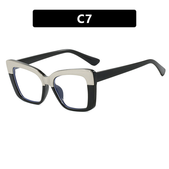 Dames moteriktig brille i trendy geometrisk design Skanto