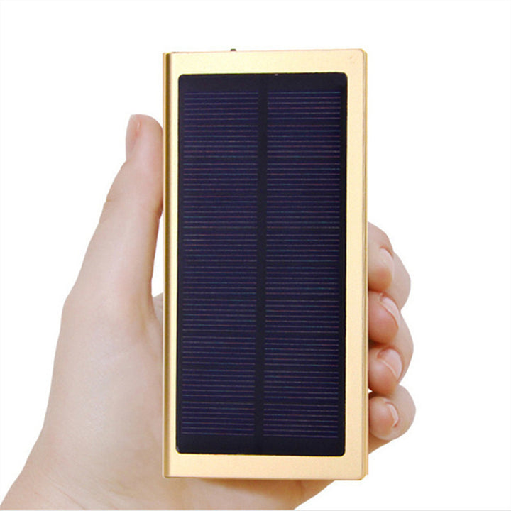 Solcelledrevet powerbank med hurtigladning Skanto