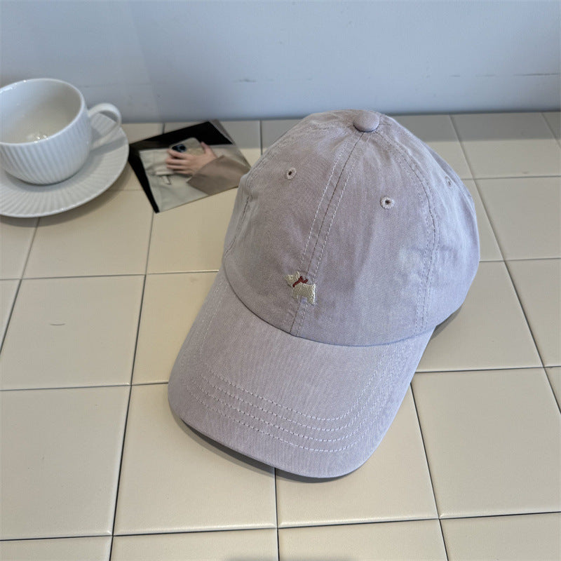 Kvinne Casual Vasket Bomull Baseball Cap Skanto