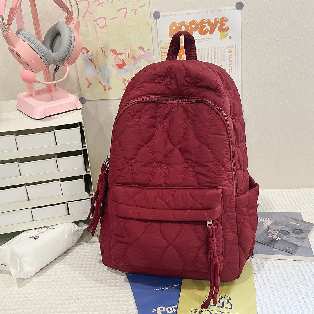 Quilted Casual Backpack Skanto