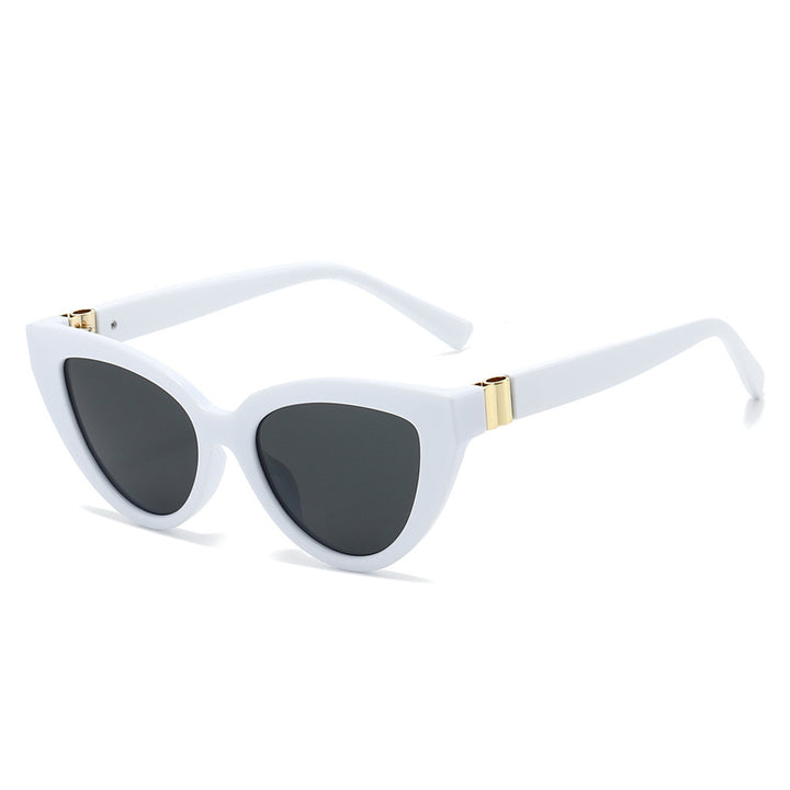Dame Cat-Eye solbrille med høyverdig UV-beskyttelse og luksuriøs design Skanto