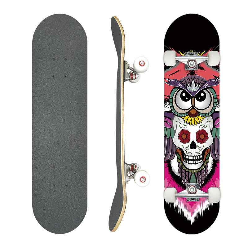 Grafisk Kunstnerisk Skateboard Skanto