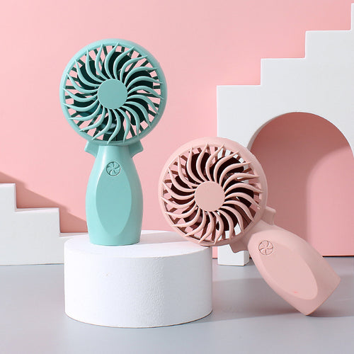 Unisex Bærbar Mini-Vifte med ergonomisk håndtak Skanto