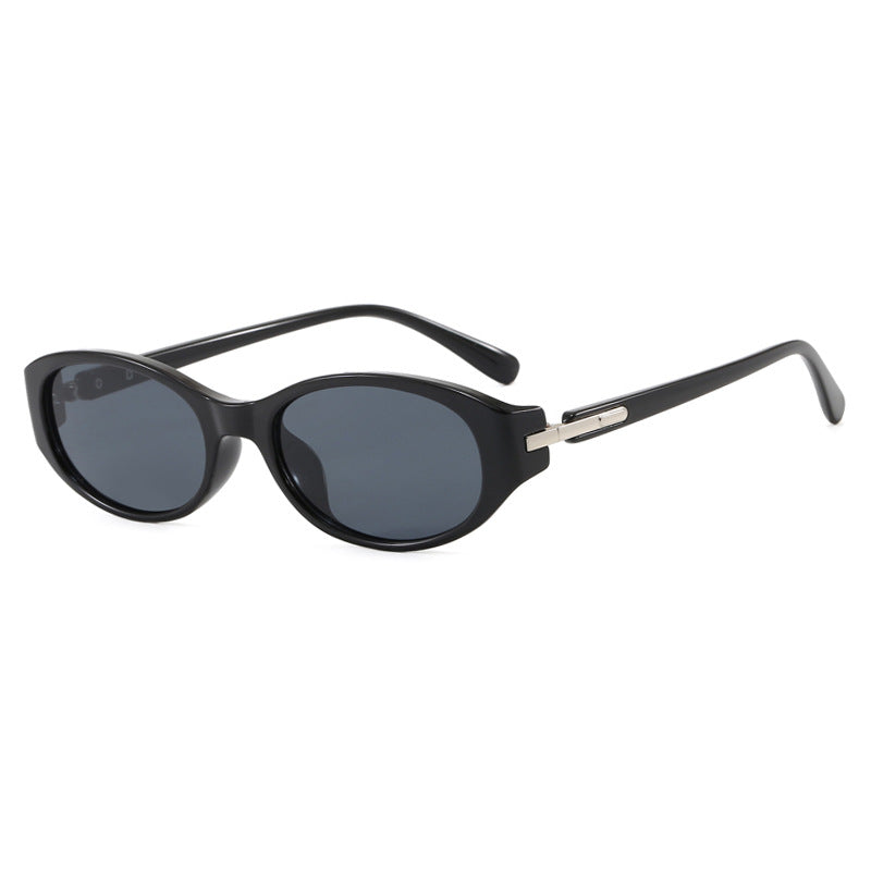Damen cat-eye solbrille med robust ramme og polariserte linser Skanto