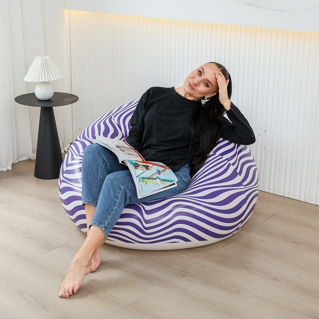 Kvinnelig ergonomisk sitteplass med fargerik design Skanto