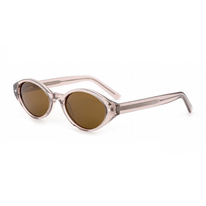 Dame solbrille i ovalt retro-design med høyeste UV-beskyttelse Skanto